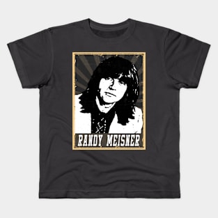 80s Style Randy Meisner Kids T-Shirt